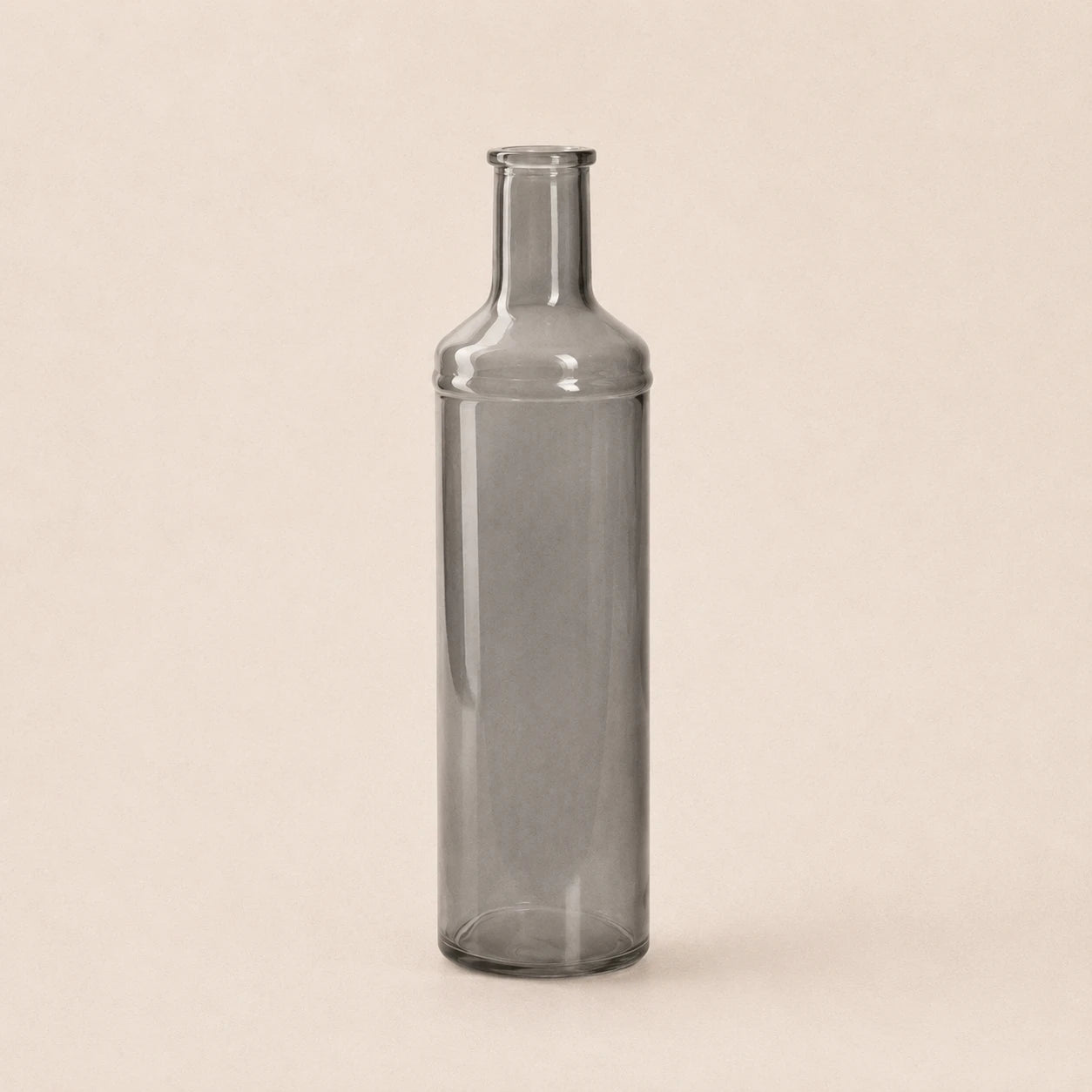 Seroise Smoke Bottle Vase - Glazen Vaas Gerookt Glas