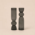 Seroise Smoke Vase - Glazen Design Vaas Gerookt Glas