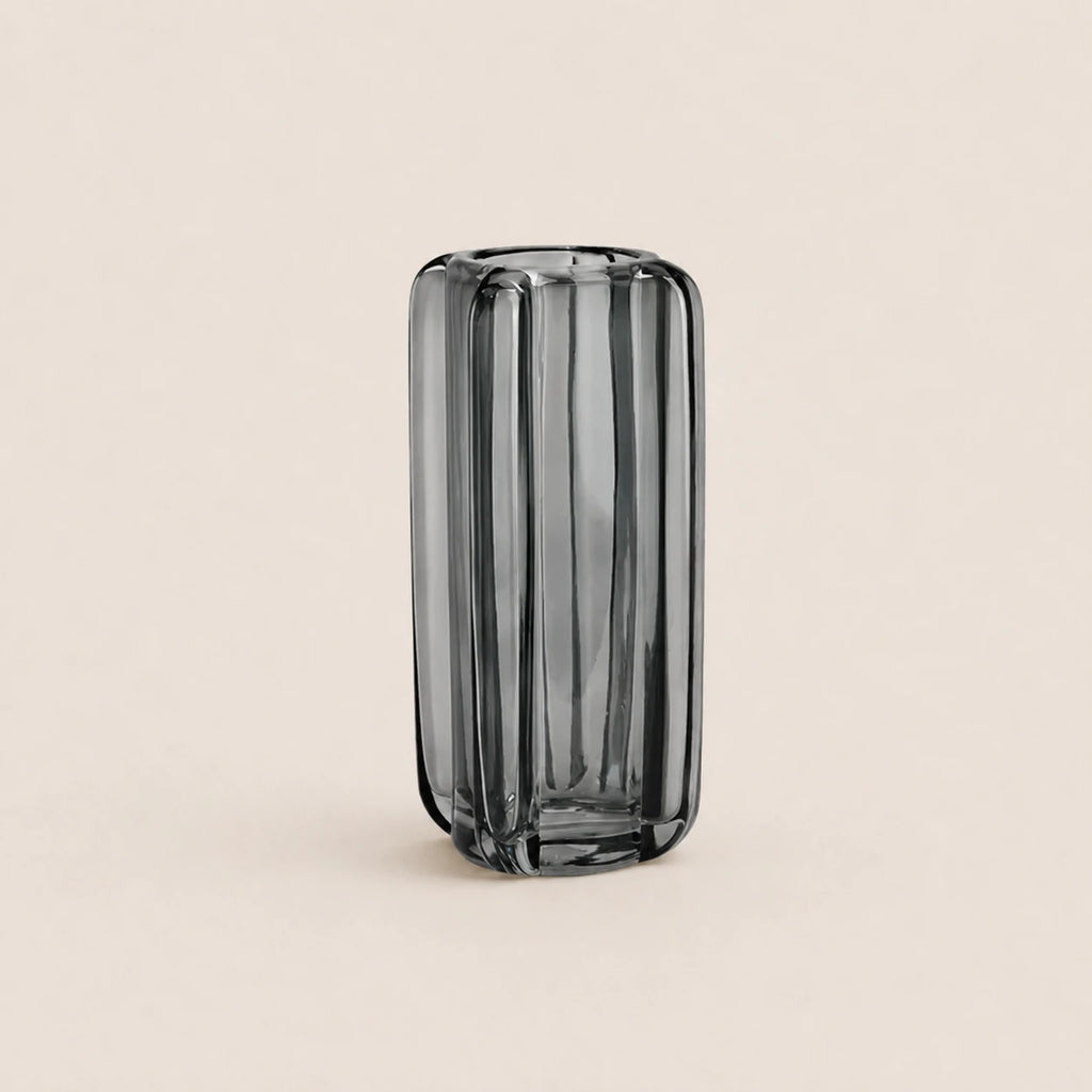 Seroise Smoke Glass Vase - Design Vaas Glas